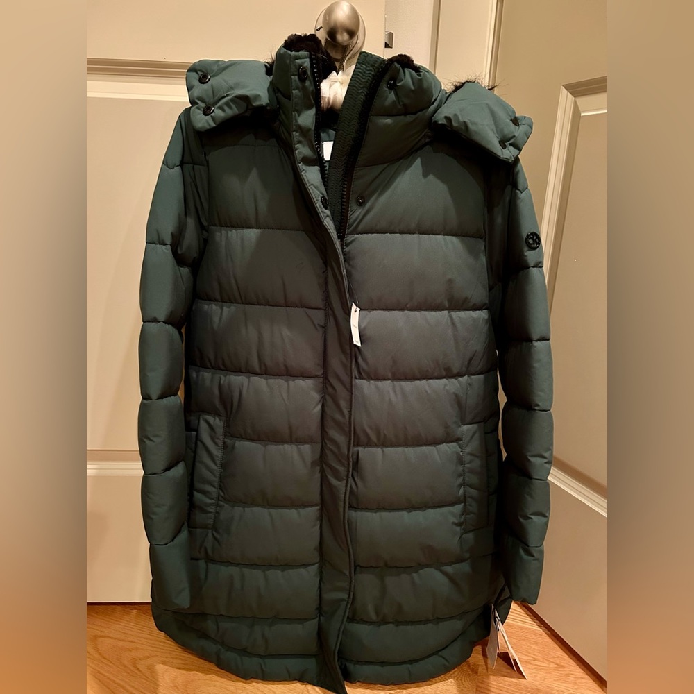 Calvin Klein Hooded Puffer Coat
